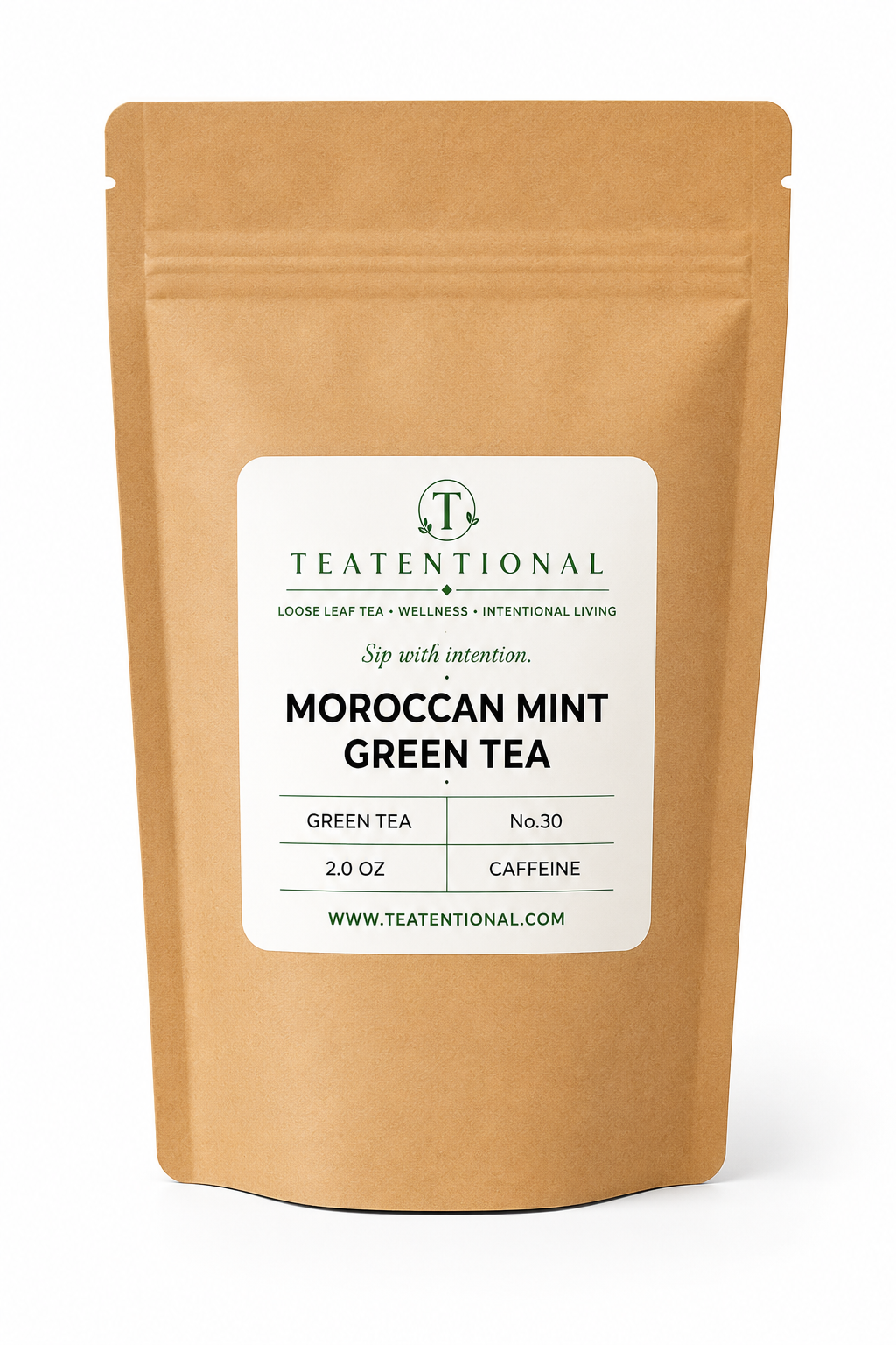 Moroccan Mint | Traditional North African Mint Green Loose Leaf Tea