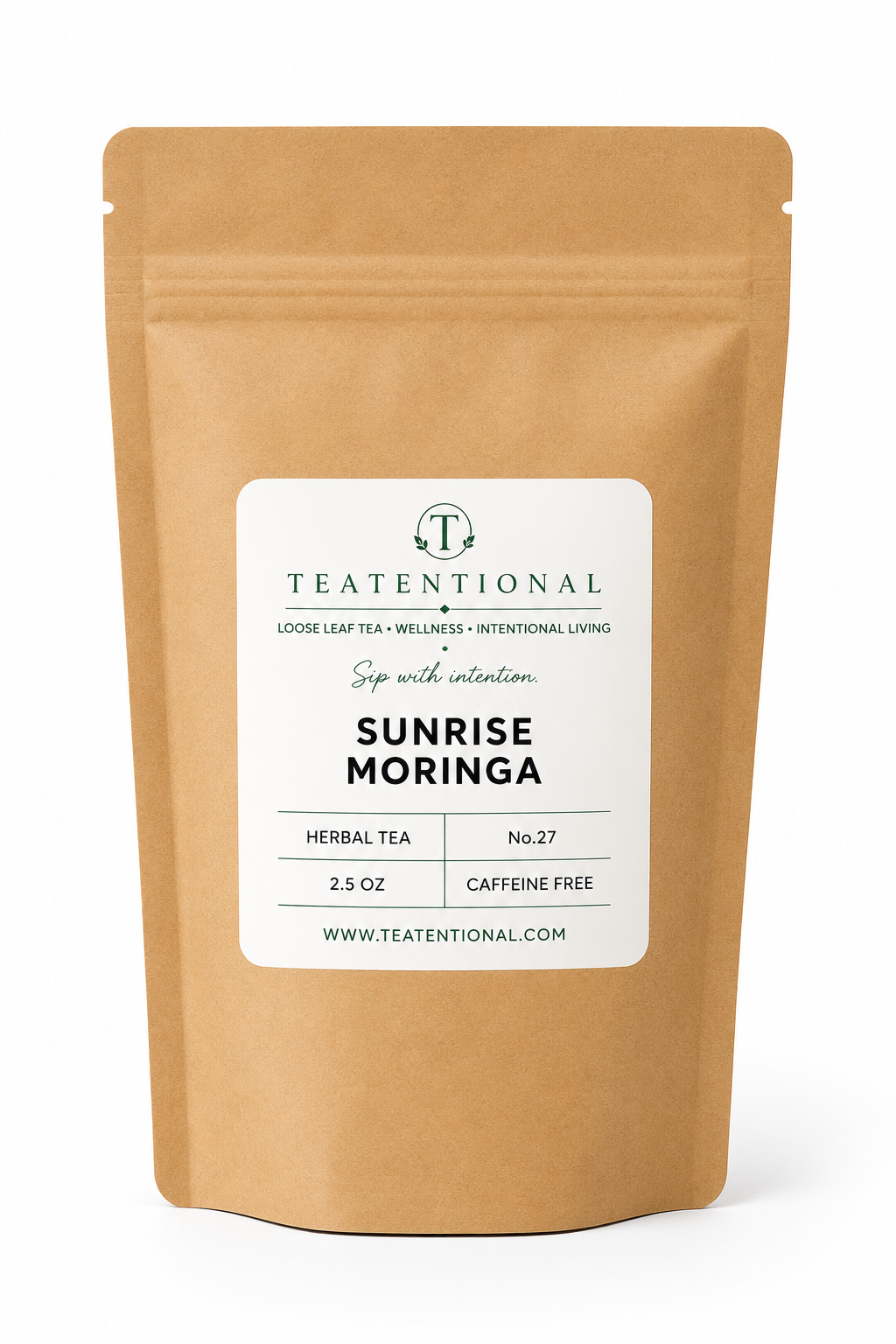 Sunrise Moringa | Nourishing Herbal Moringa Loose Leaf Blend