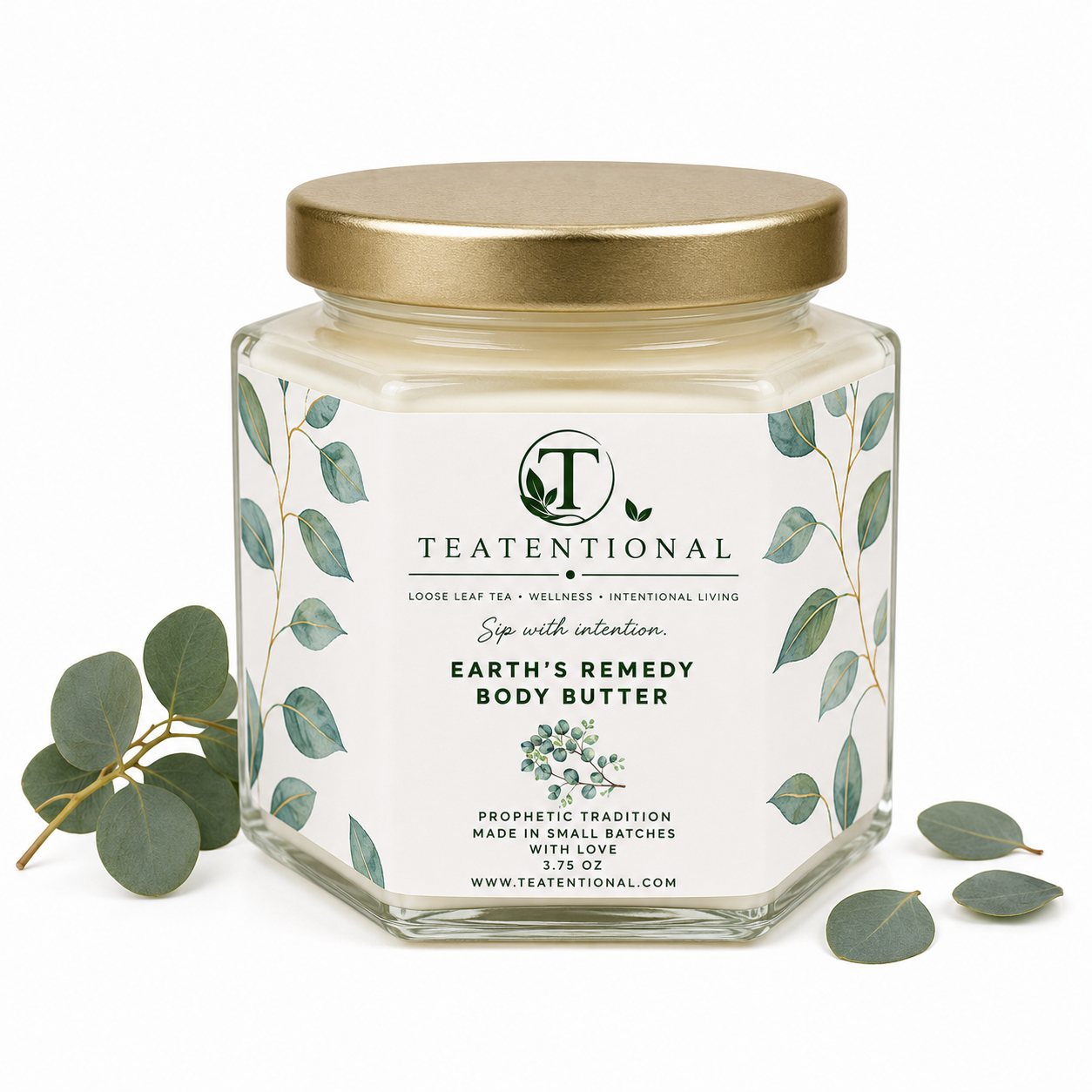 Eucalyptus Whipped Body Butter – Natural Relief for Sore Muscles & Congestion (Earth’s Remedy)