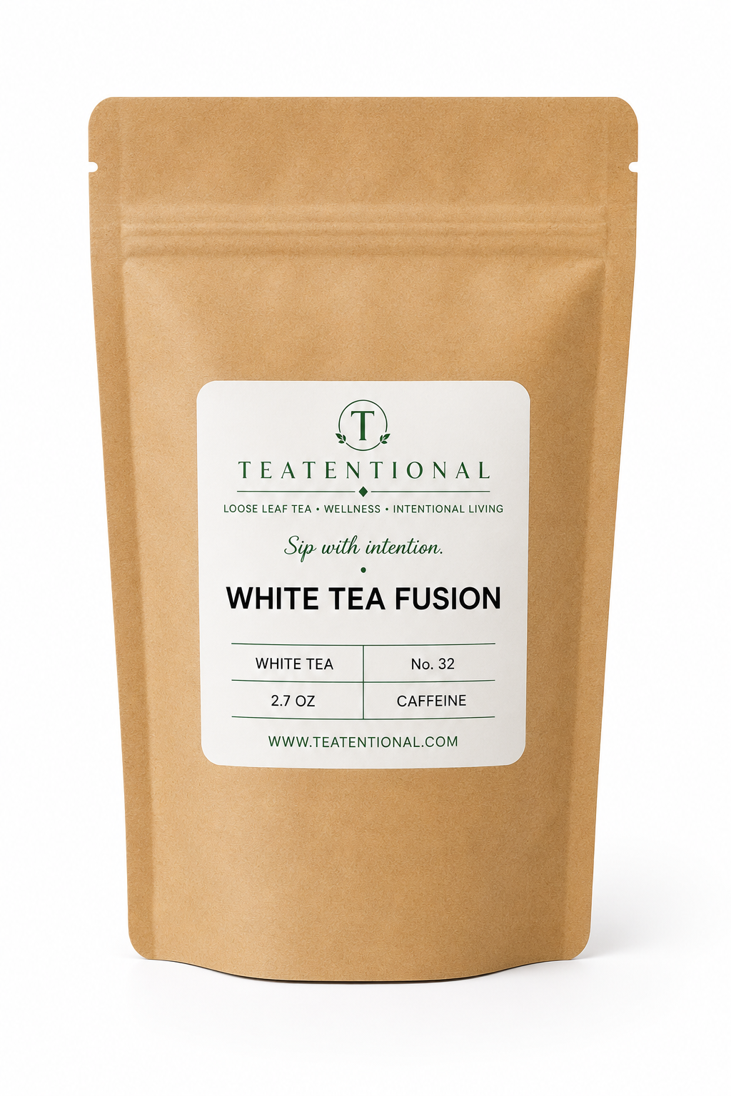 White Tea Fusion | Light Floral Fruit Loose Leaf Blend
