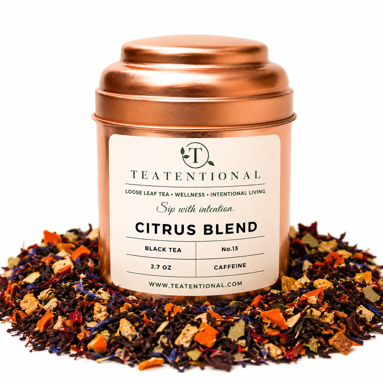 Citrus Blend Tea | Zesty Black Tea Loose Leaf Blend | No. 13