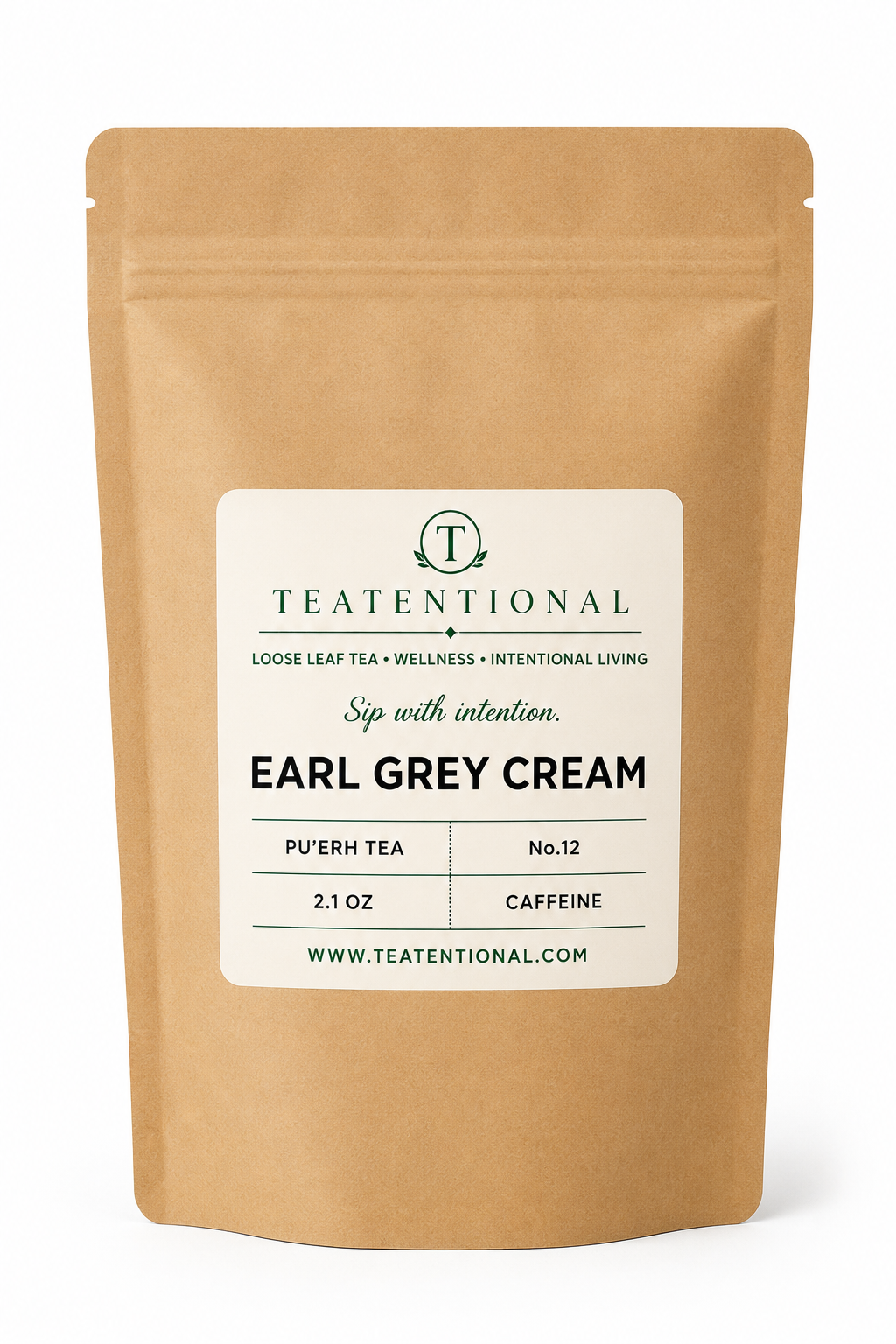 Earl Grey Cream Pu'erh Tea | Aged Loose Leaf Blend | No. 12