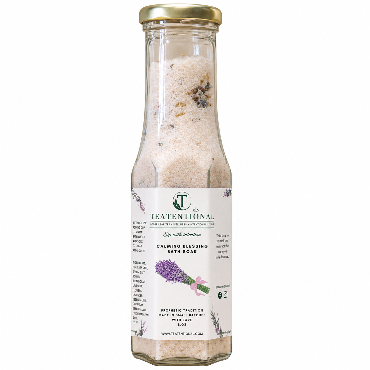 Lavender Bath Soak β Relaxing & Calming Mineral Soak