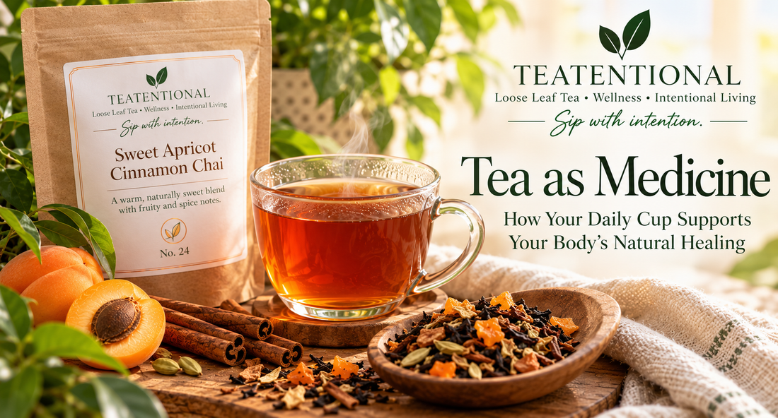 Tea and wellness - a daily cup of Teatentional loose leaf tea