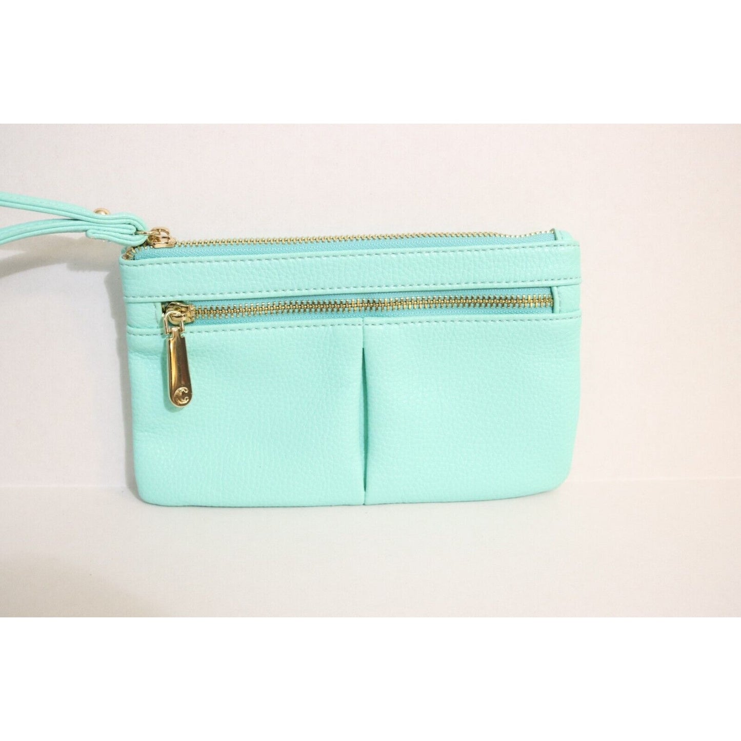 Charming Charlie Teal Wristlet Pockets
