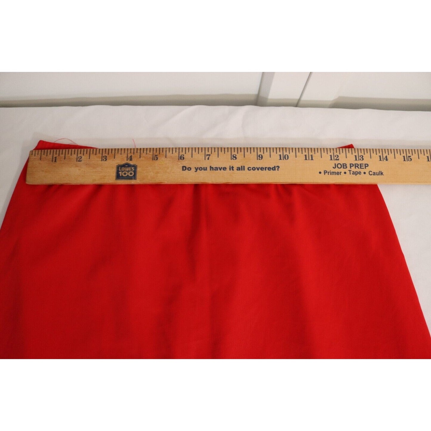 Dorella Irregular Small Petticoat Red Nylon