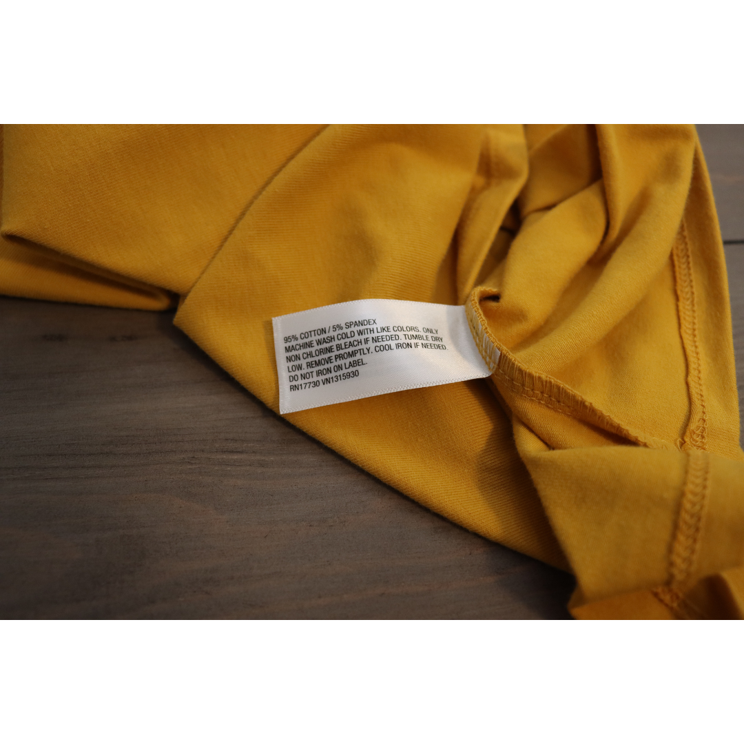 Wild Fable Yellow Bodycon Spagettie Strap Dress