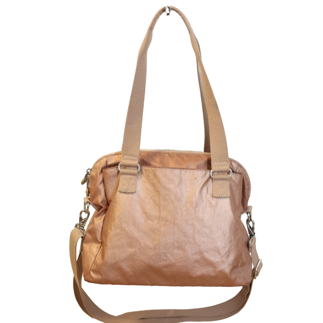 Kipling Felicity Tote Rose Gold Shoulder Handbag