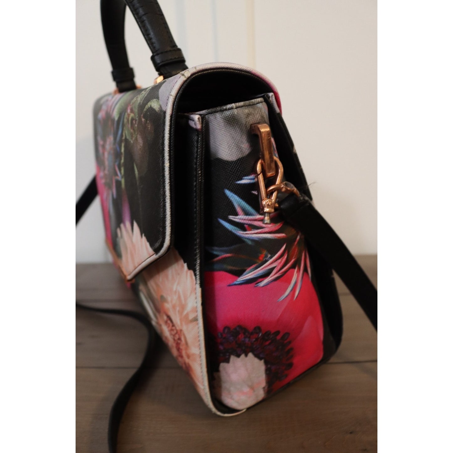 Ted Baker Floral Bag Top Handle/Crossbody