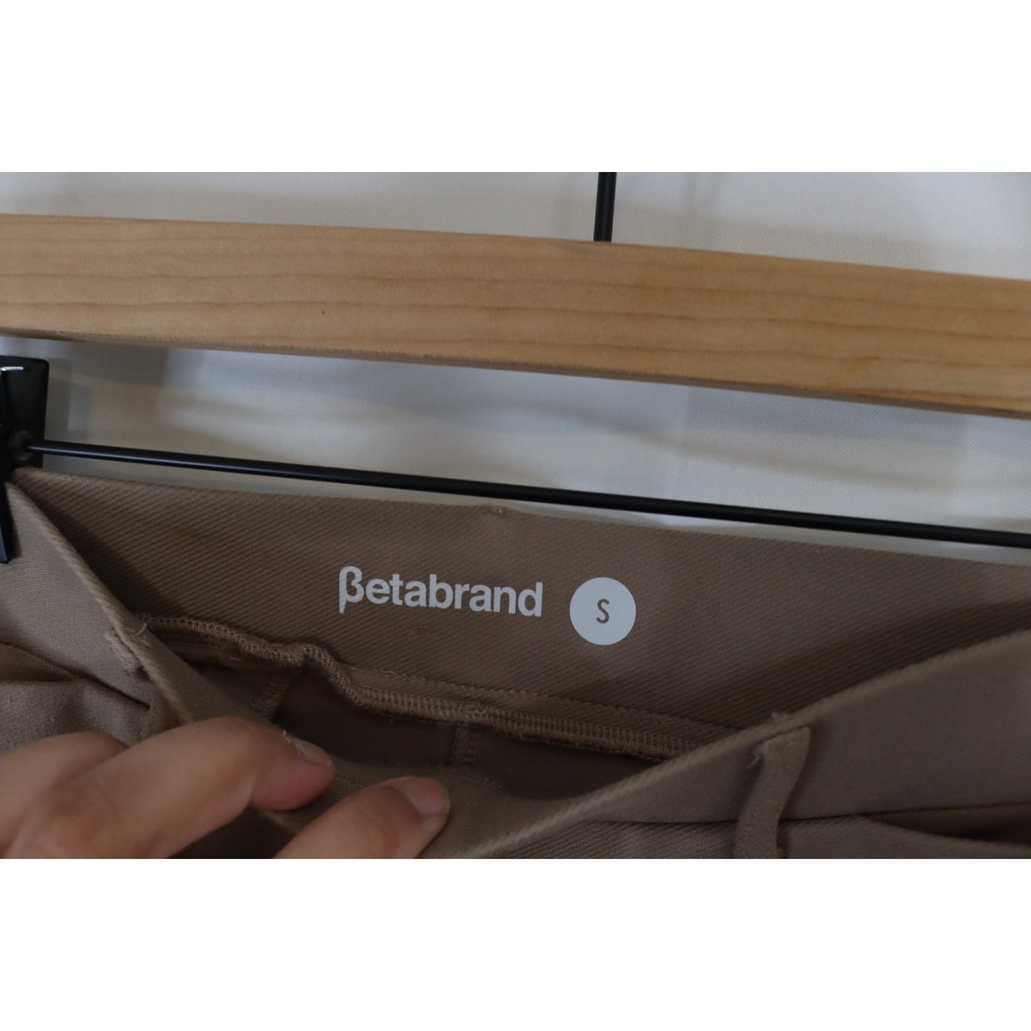 Betabrand Khaki Small Workwear/ Yoga Pant