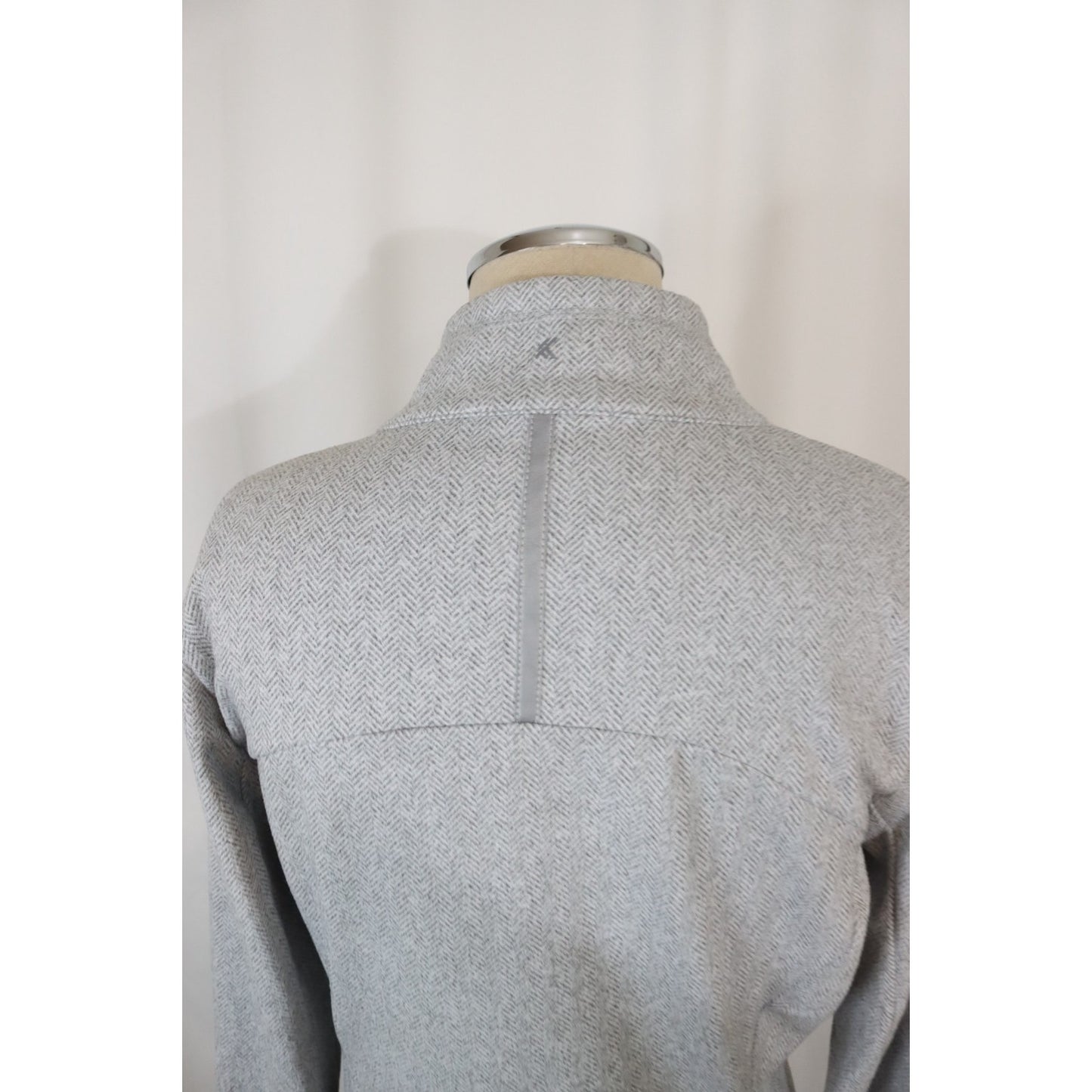 Kyodan Outdoor Medium Grey Sweater Zip Long Sleeve