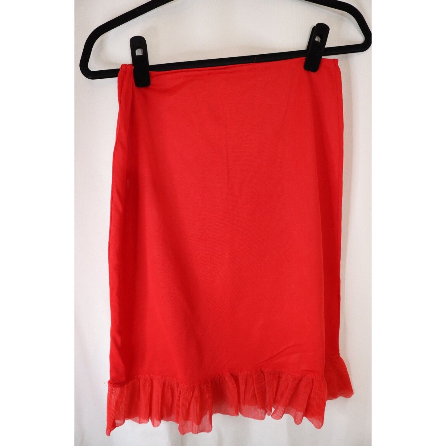 Dorella Irregular Small Petticoat Red Nylon