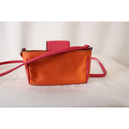 Nine & Co Y2K Mini Bag Crossbody Pink and Orange