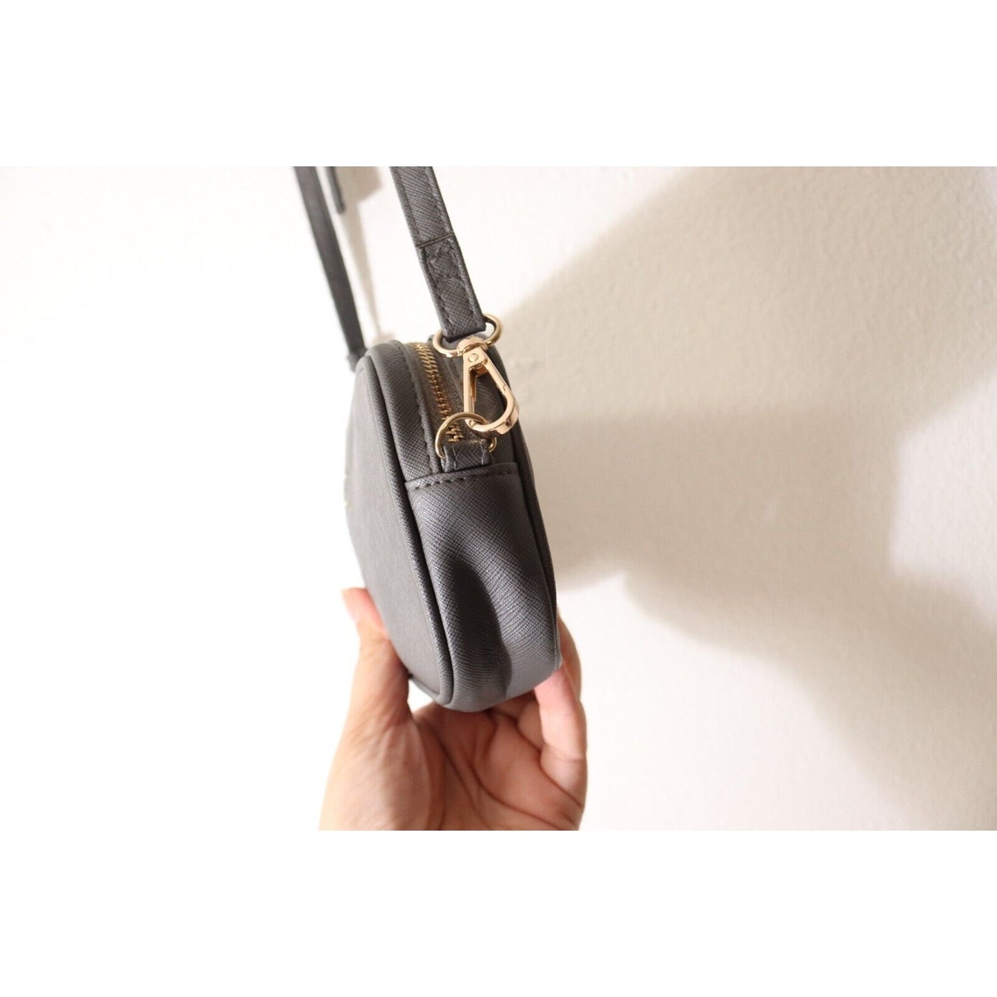 Disney X Pandora Mickey Handbag Gray Crossbody Bag