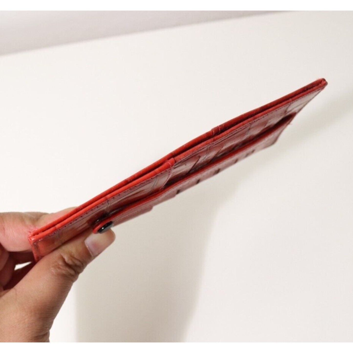 Unbranded Wallet 12 Credit Card Slots Red