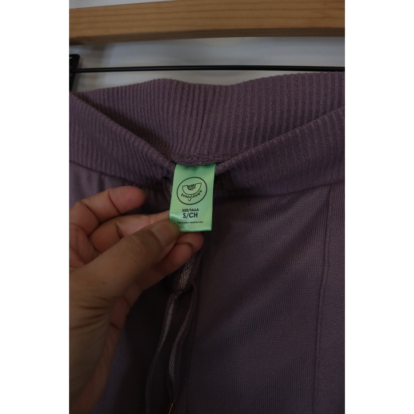 Honeydew Pajama Pant Size Small Lilac Purple Drawstring Pocket