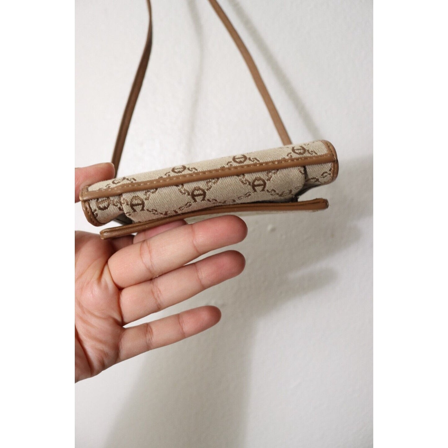 Etienne Aigner Crossbody Wallet Detachable Strap