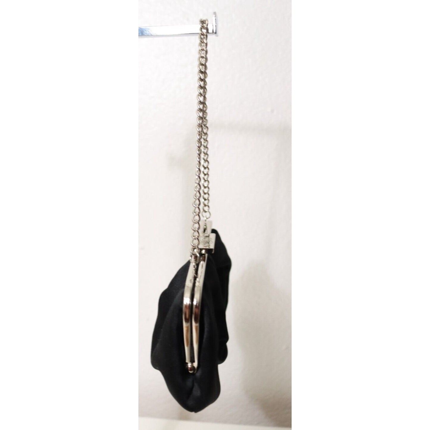 White House Black Market Evening Bag Hidden Chain