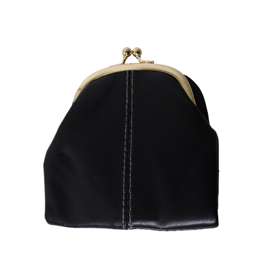 Sheep Leather And Polyester Coin Purse with Card Pocket