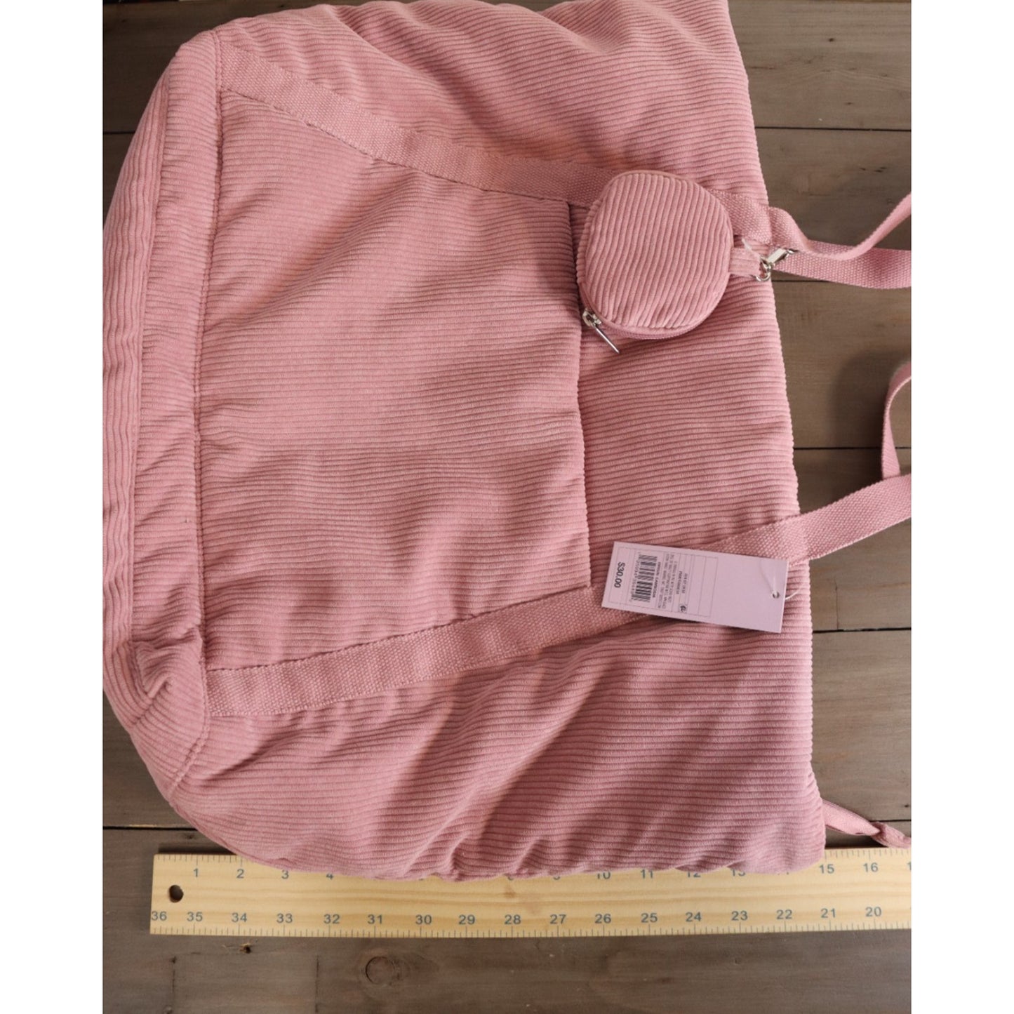 NWT Wild Fable Pink Corduroy Shoulder Bag