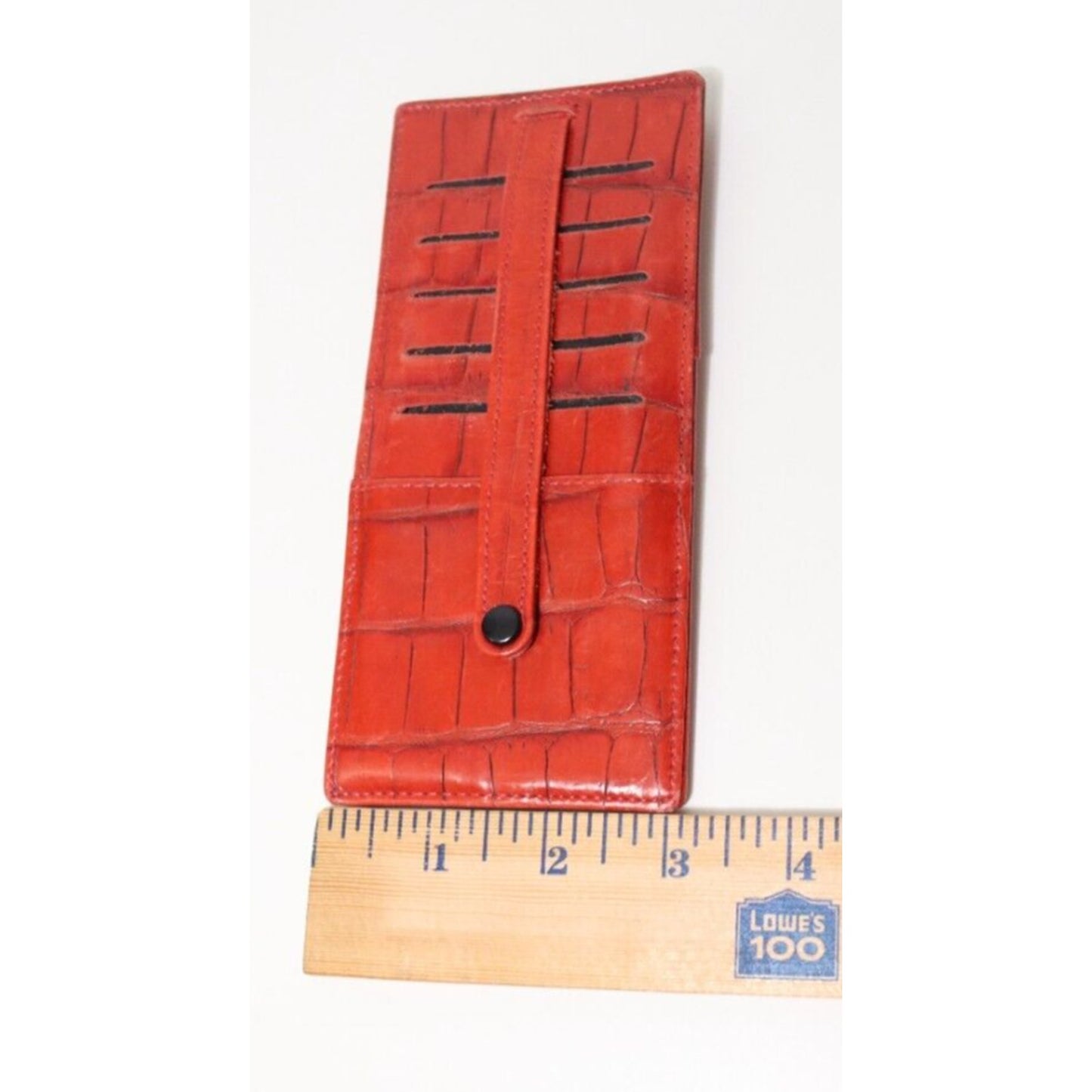 Unbranded Wallet 12 Credit Card Slots Red