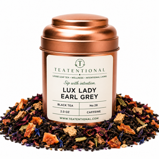 Lux Lady Earl Grey Loose Leaf Tea | Floral Blend | No. 28 | Teatentional