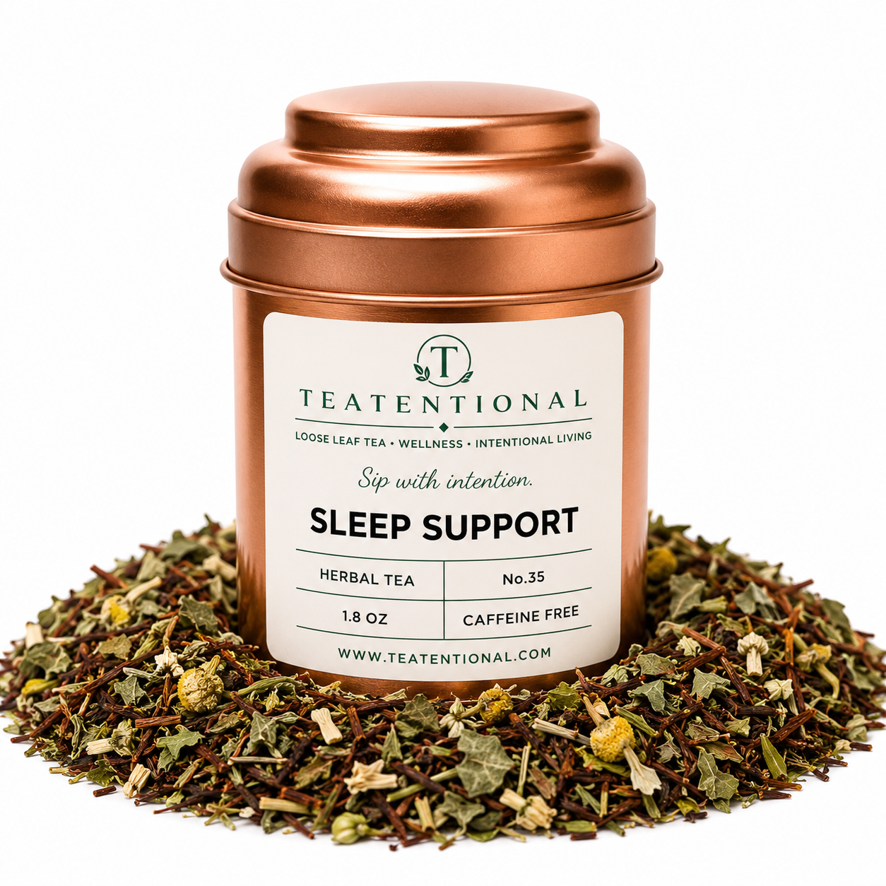 Sleep Support | Calming Floral Herbal Loose Leaf Blend