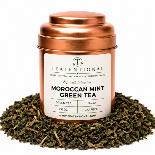 Moroccan Mint | Traditional North African Mint Green Loose Leaf Tea