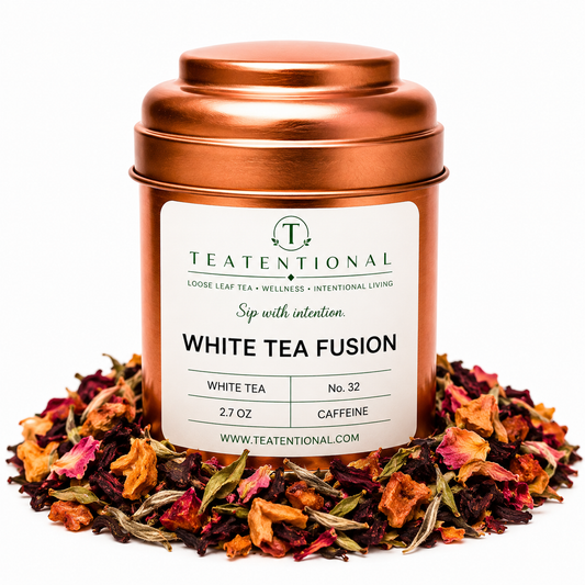 White Tea Fusion | Light Floral Fruit Loose Leaf Blend
