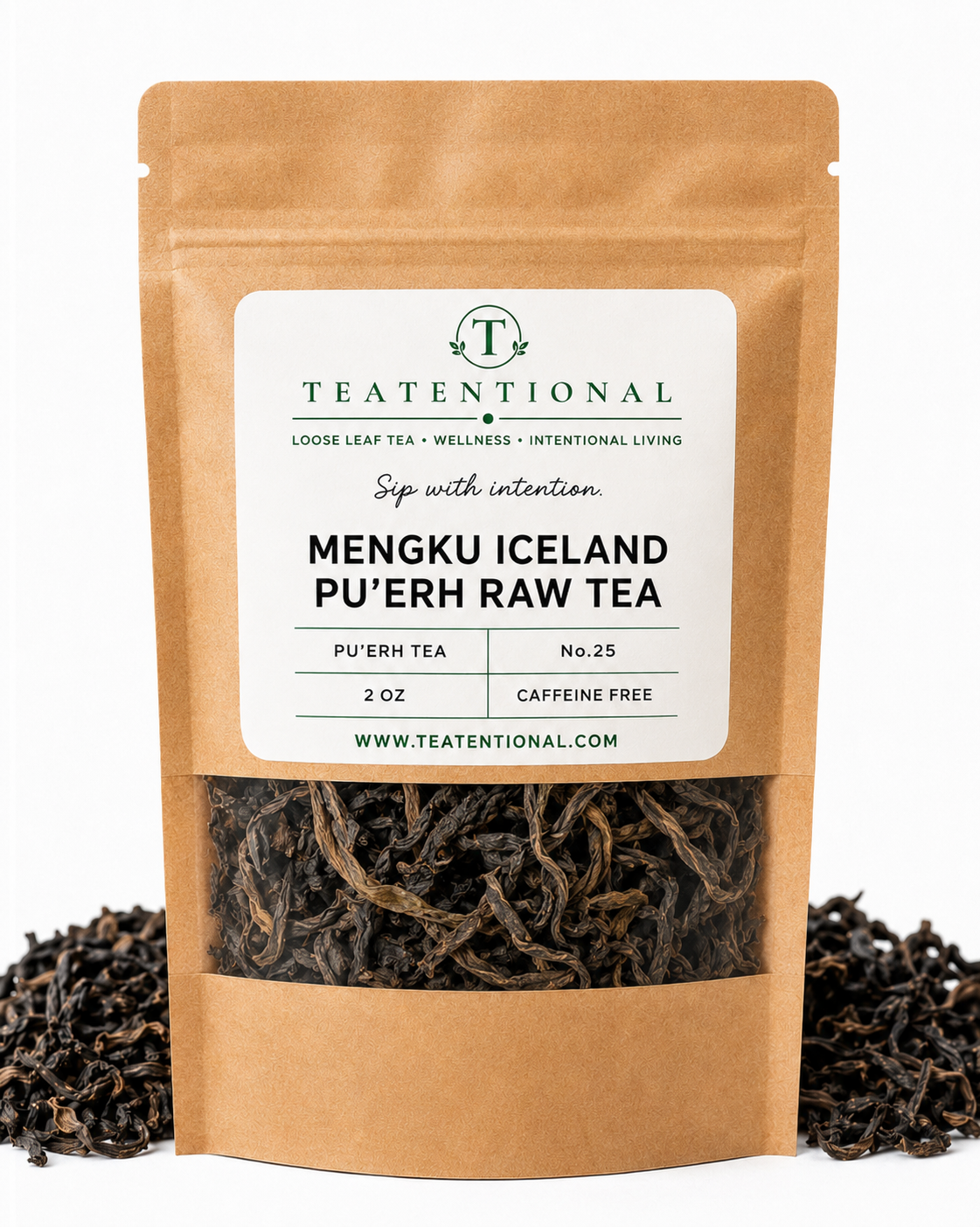 Mengku Iceland Pu'erh Raw Tea | 20 Year Aged Single Origin Loose Leaf | No. 25