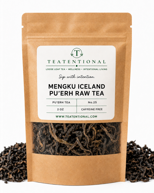 Mengku Iceland Pu'erh Raw Tea | 20 Year Aged Single Origin Loose Leaf | No. 25