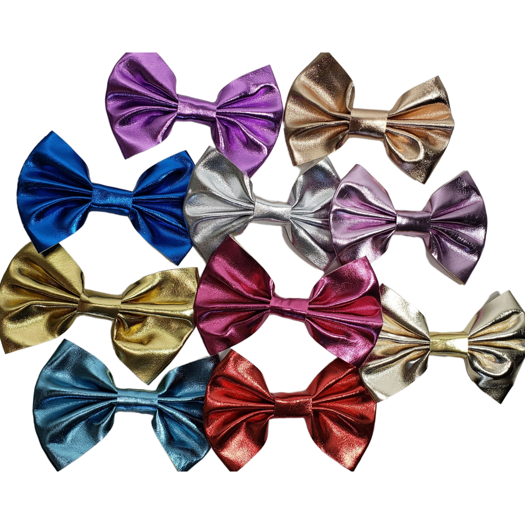 Big Metallic Bows- Poof Poofs by Sumayyah