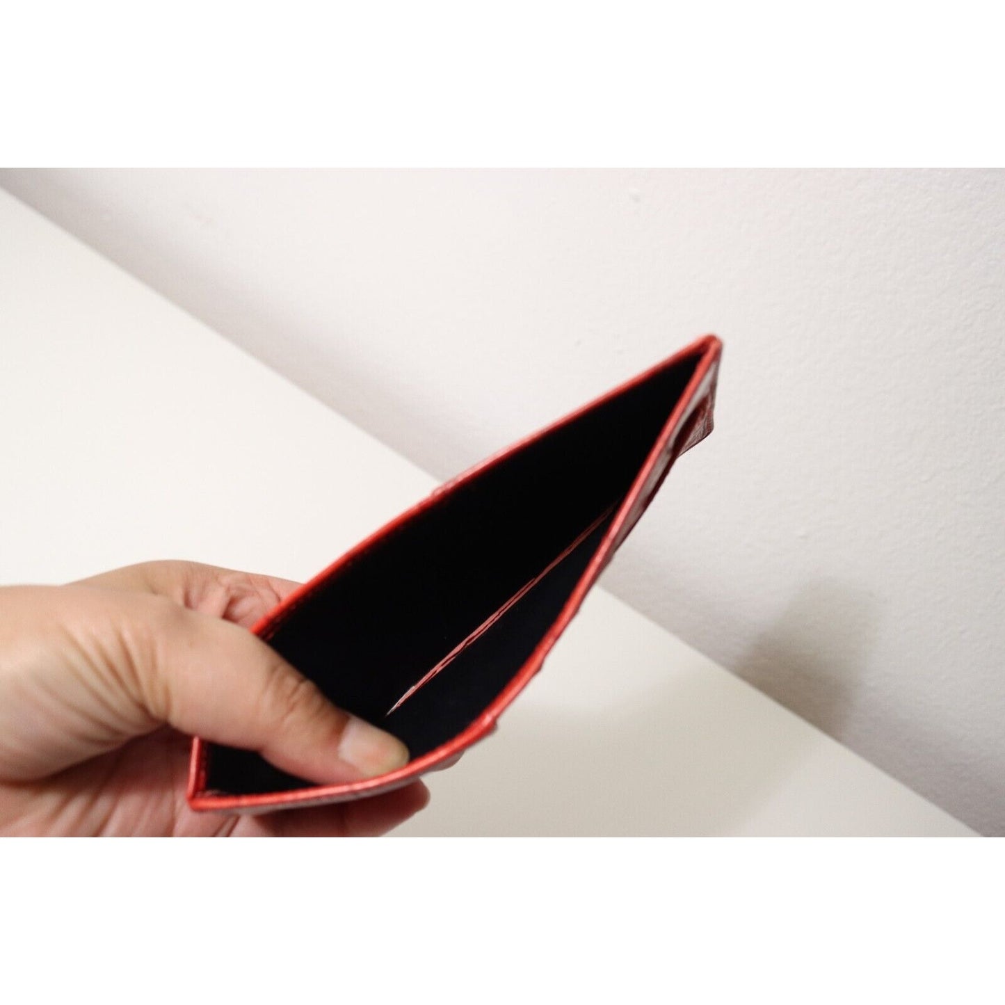 Unbranded Wallet 12 Credit Card Slots Red