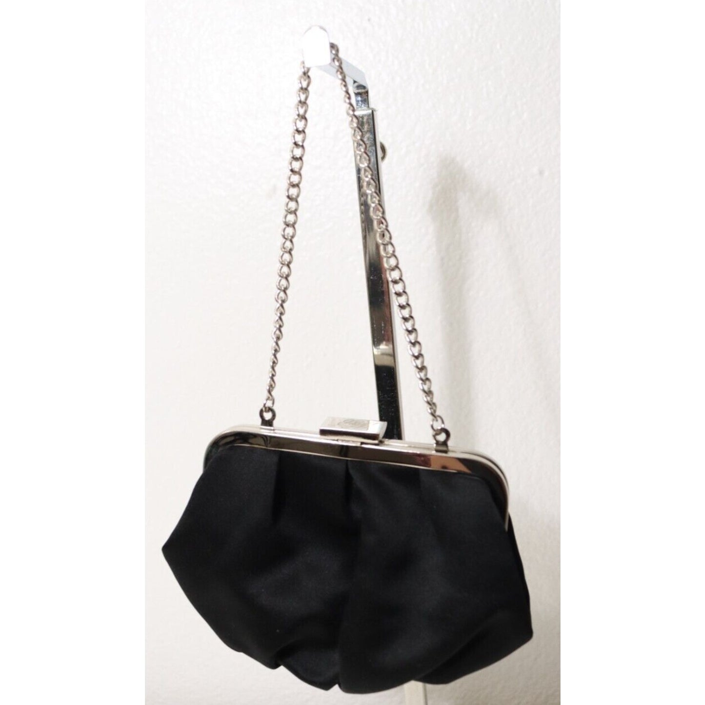 White House Black Market Evening Bag Hidden Chain