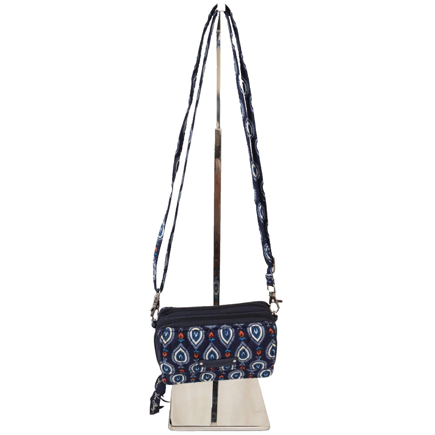 Vera Bradely Small Crossbody Bag Organizer Credit Card Detachable