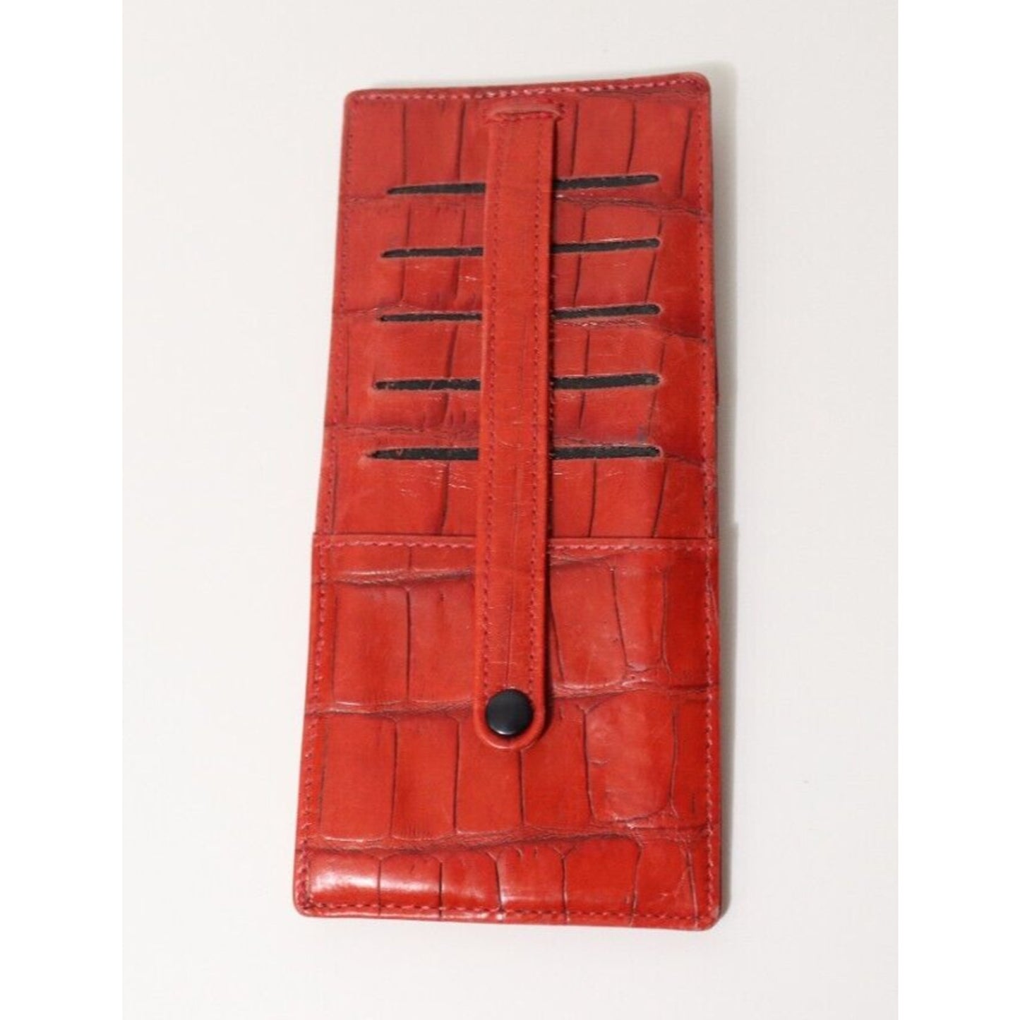 Unbranded Wallet 12 Credit Card Slots Red