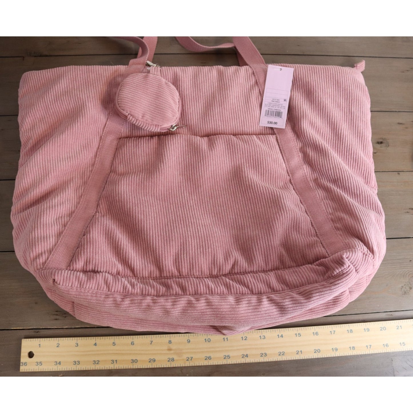 NWT Wild Fable Pink Corduroy Shoulder Bag