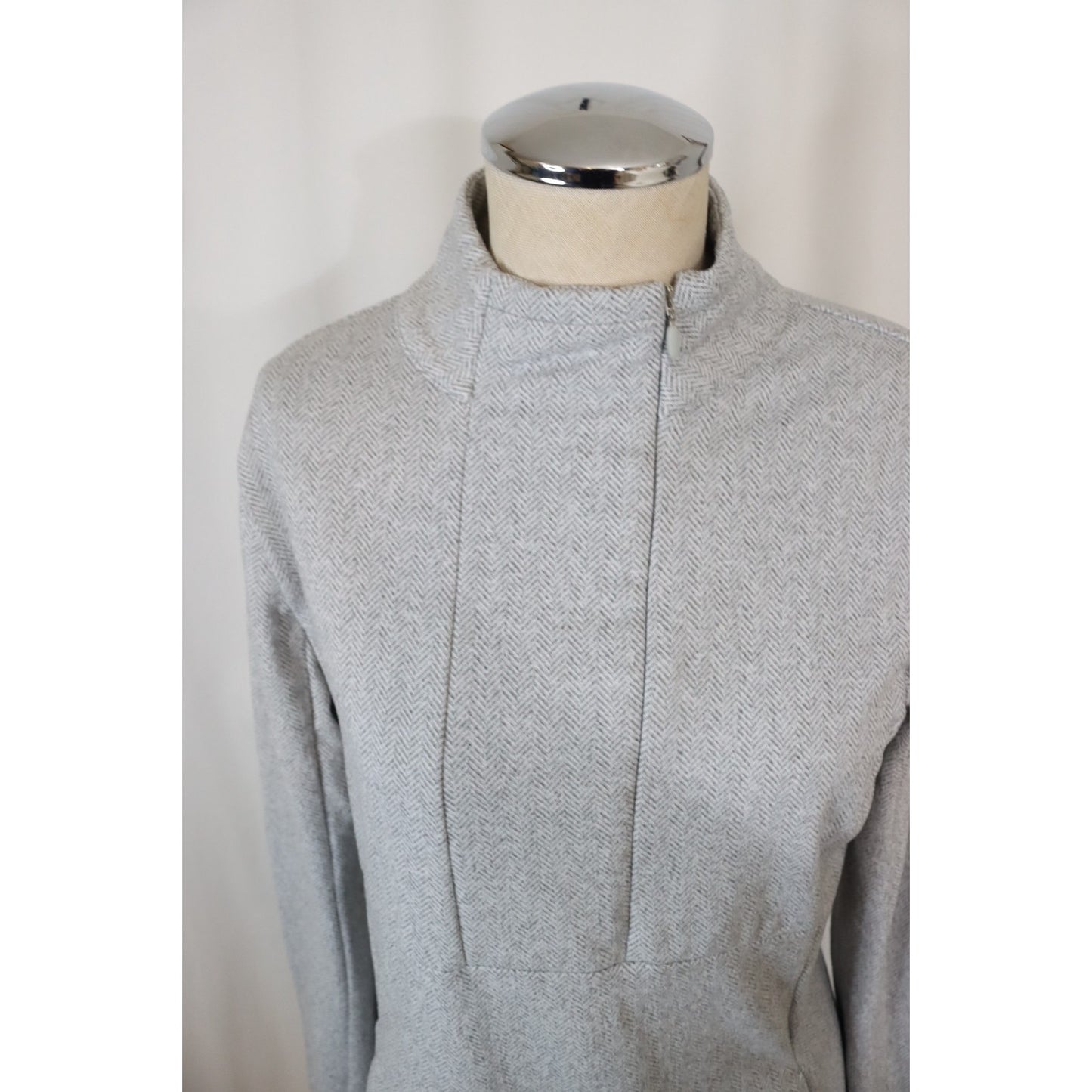 Kyodan Outdoor Medium Grey Sweater Zip Long Sleeve