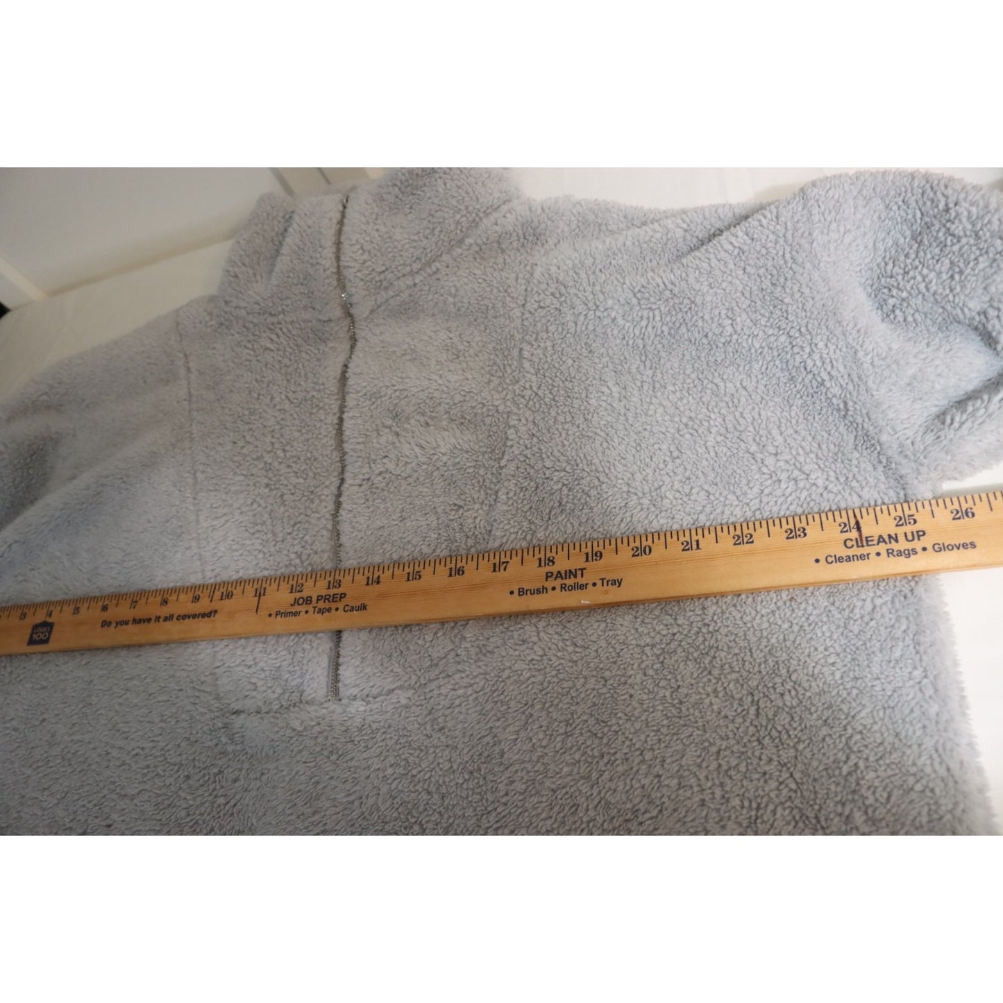H Halston Studio Large Grey Sweater 1/2 Zip