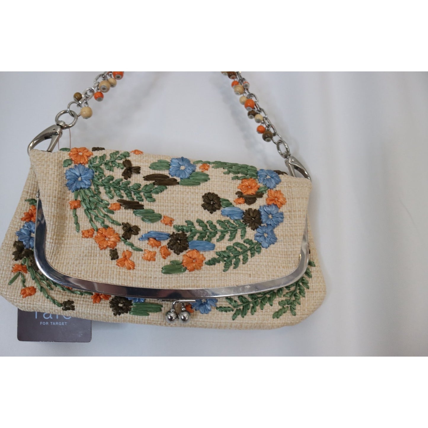 Rafe for Target Straw Embroidery Shoulder Bag