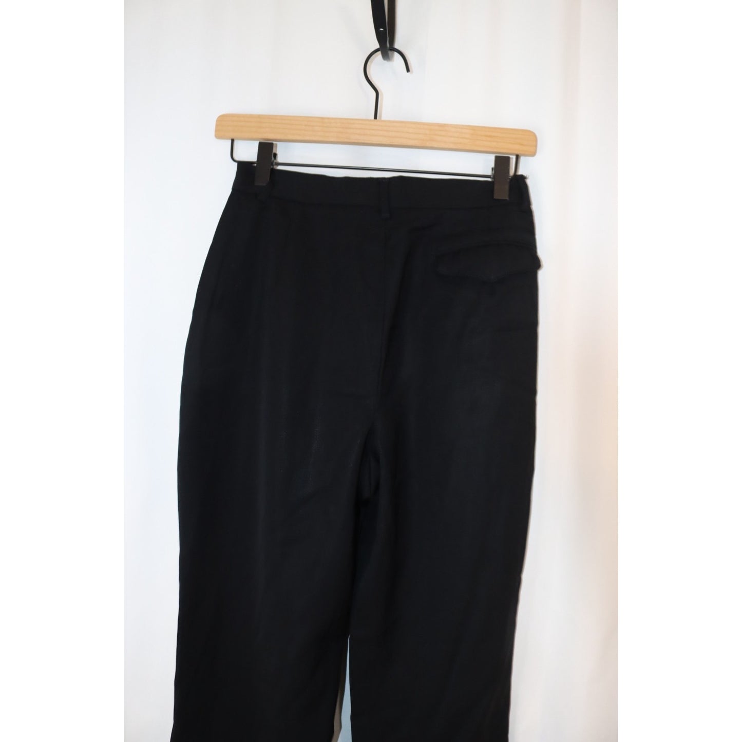 Diane Von Furstenberg Black Size 6 Vintage Dress Pant Wool