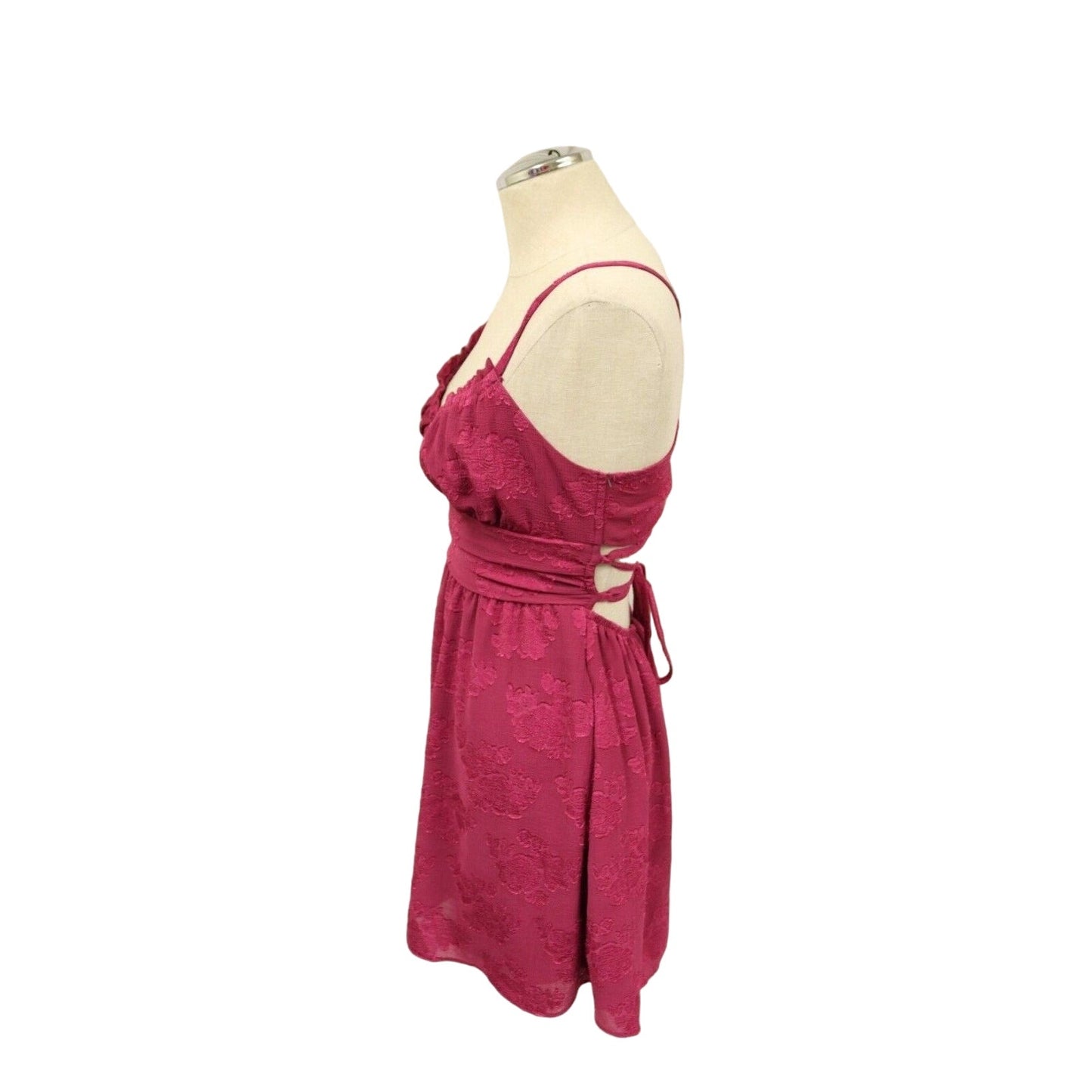 Wild Fable Women Medium Spaghetti Straps Mini Dress Purple