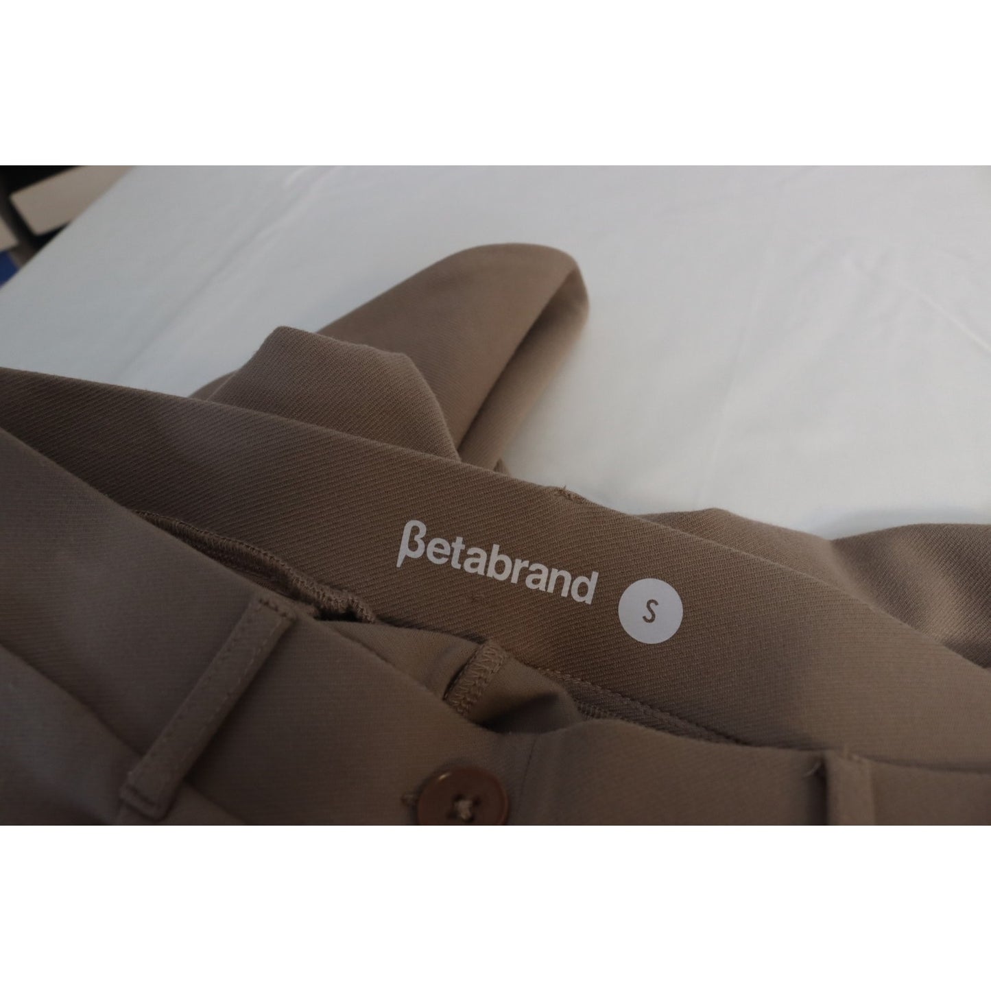 Betabrand Khaki Small Workwear/ Yoga Pant