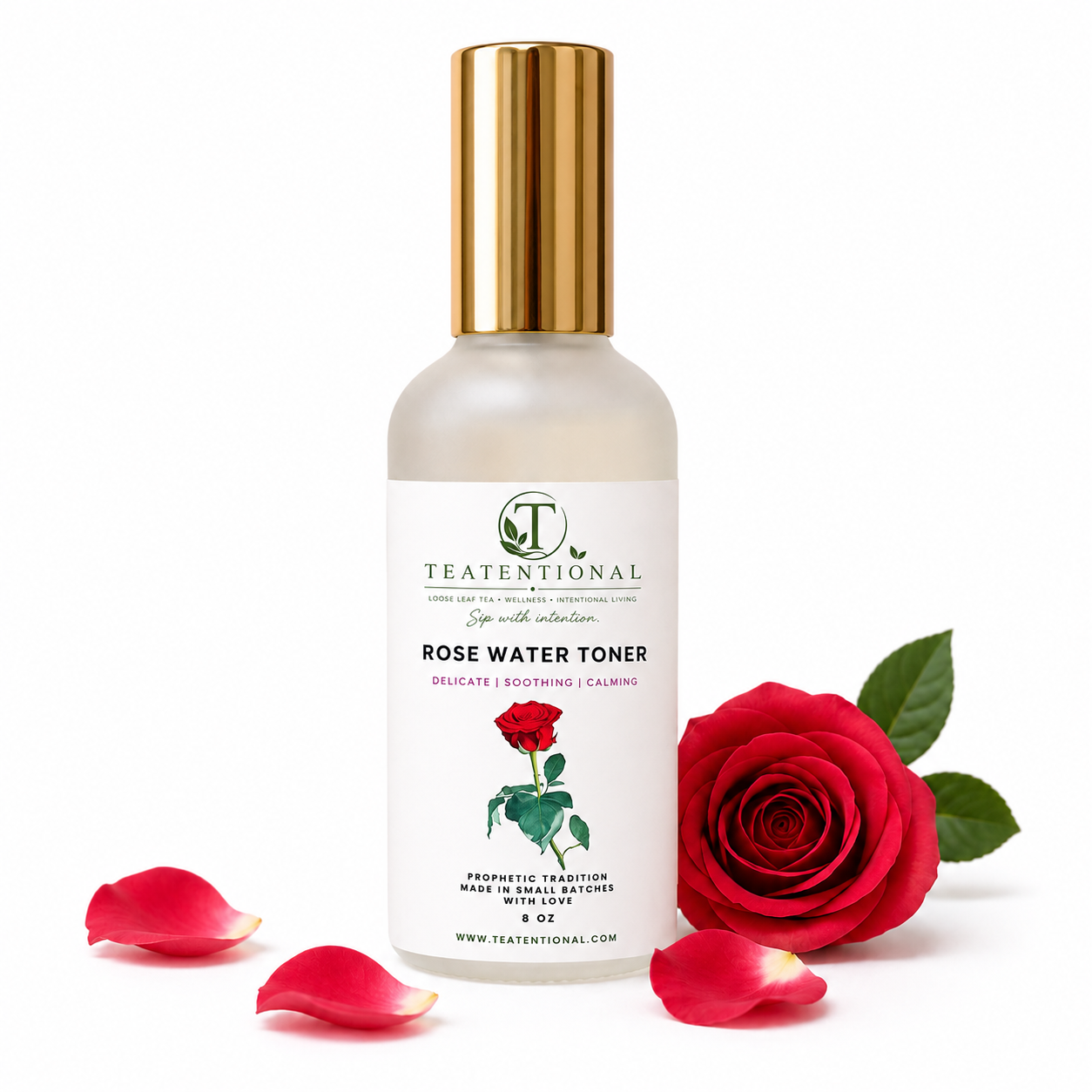 Calming Rosewater Facial Toner – Hydrate & Balance Skin