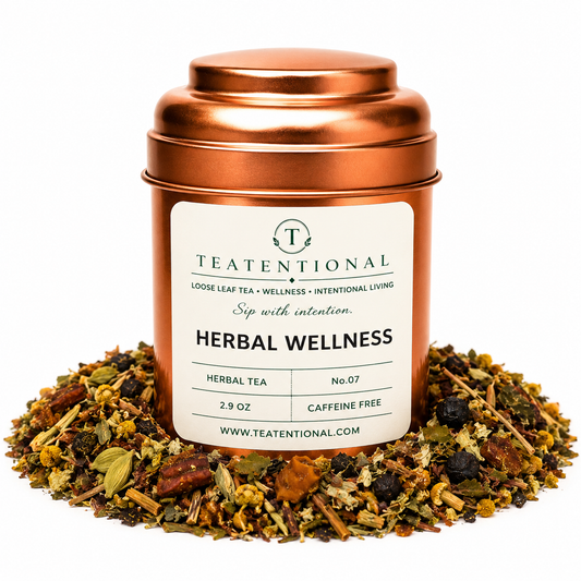 Herbal Wellness Tea Blend | Caffeine Free Daily Wellness Blend | No. 07