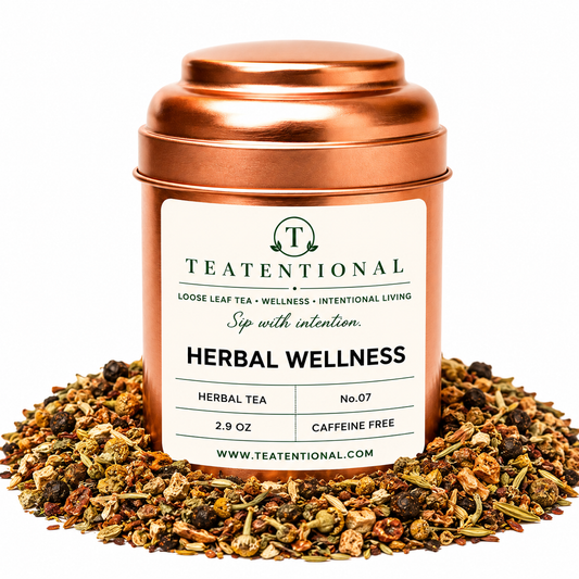 Herbal Wellness Tea Blend | Caffeine Free Daily Wellness Blend | No. 07