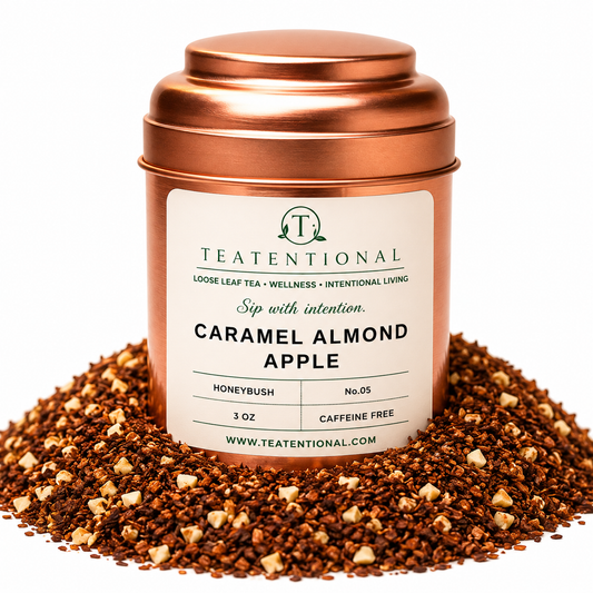 Caramel Almond Apple Tea | Herbal Dessert Loose Leaf Blend | No. 05