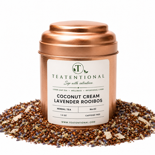 Coconut Cream Lavender Rooibos | Caffeine Free Herbal Blend | No. 2