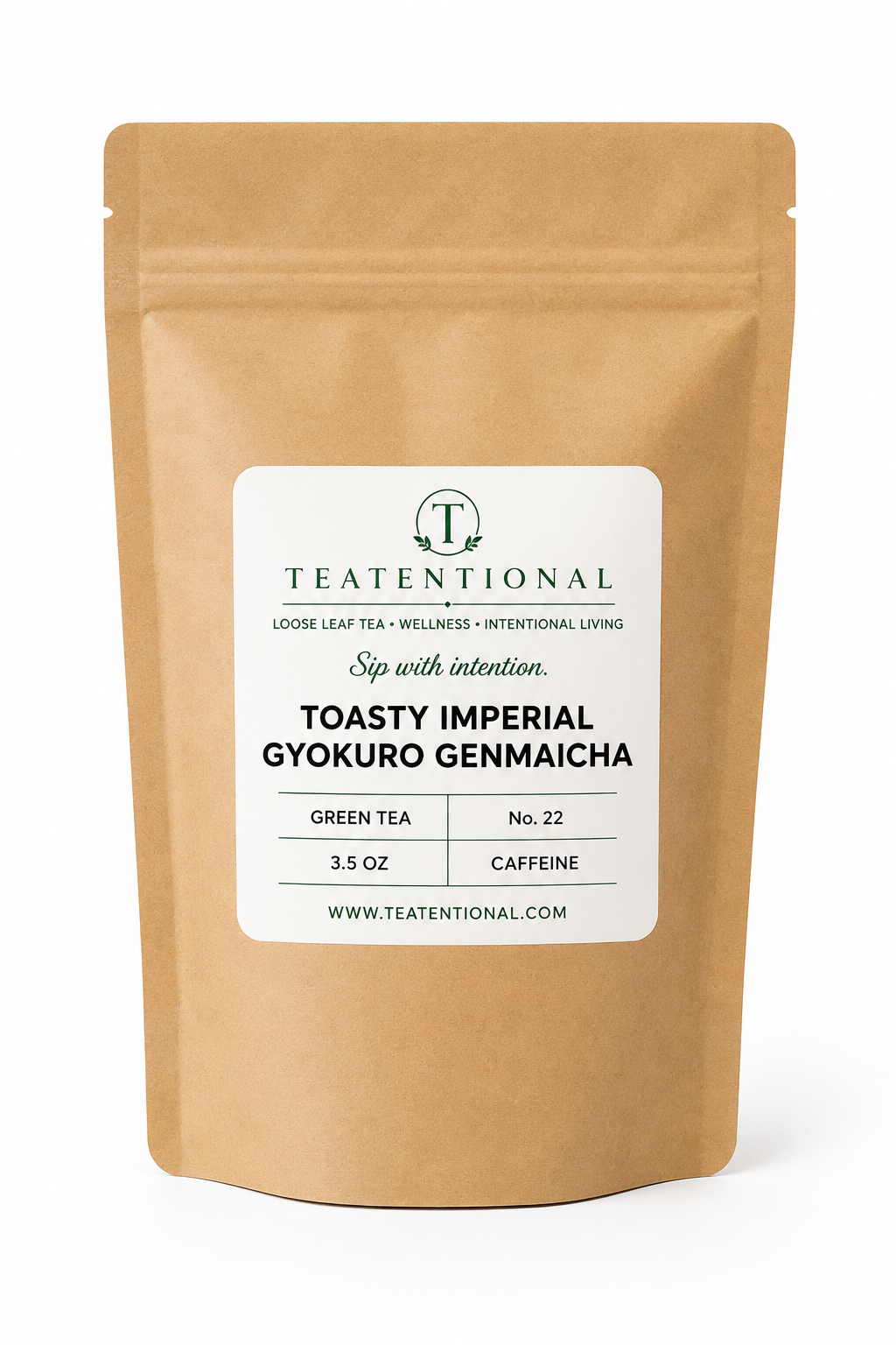 Toasty Imperial Gyokuro Genmaicha | Japanese Green Loose Leaf Tea | No. 22