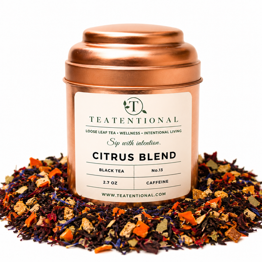 Citrus Blend Tea | Zesty Black Tea Loose Leaf Blend | No. 13